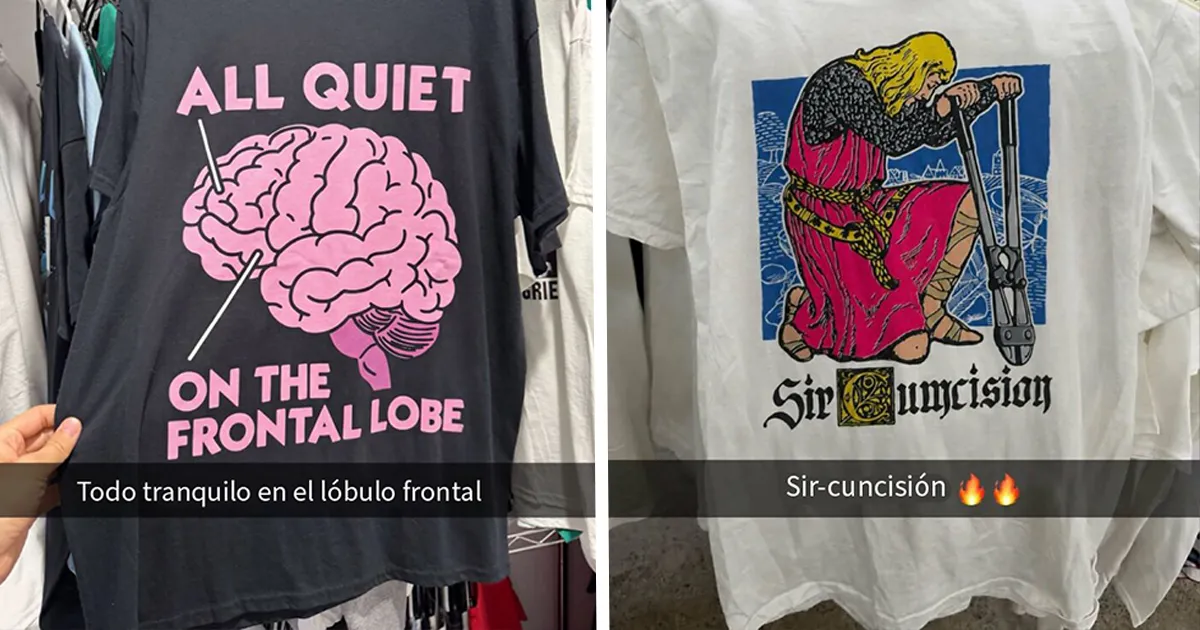 22 Camisetas extrañas y divertidas que había que compartir