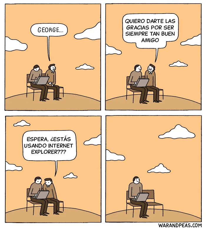 20 Divertidos cómics de War & Peas con giros tan inesperados como oscuros