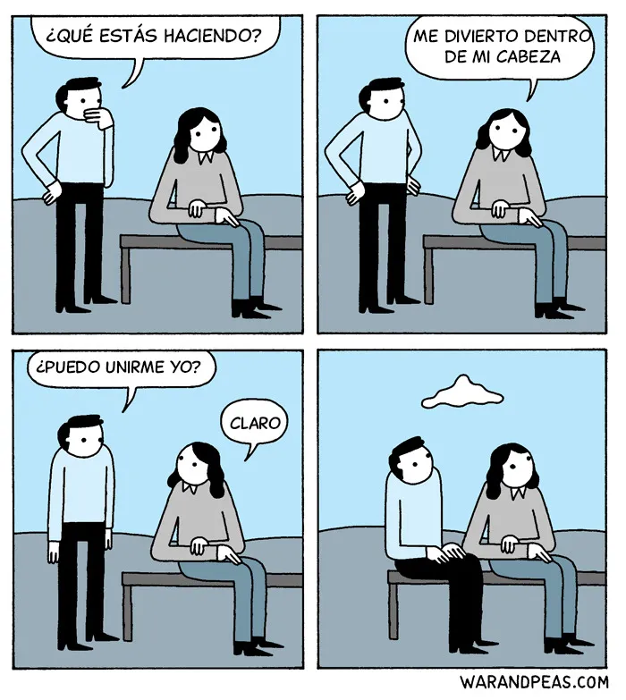 20 Divertidos cómics de War & Peas con giros tan inesperados como oscuros