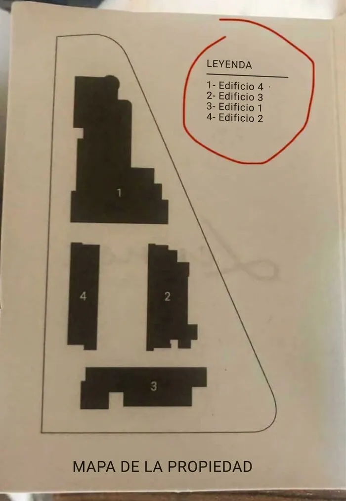La leyenda de este mapa de propiedad es simplemente terrible