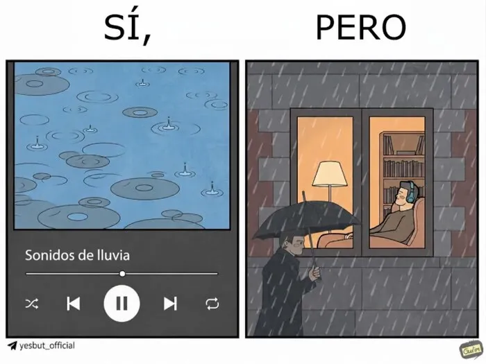 «Sí, pero»: 24 Viñetas de Anton Gudim que captan la ironía de los momentos cotidianos