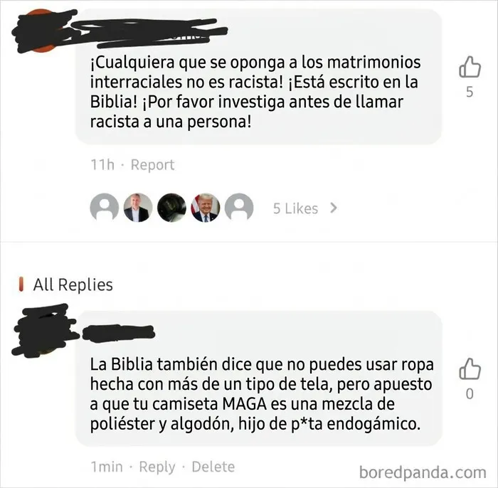 Elige qué partes de la biblia seguir y cuáles no
