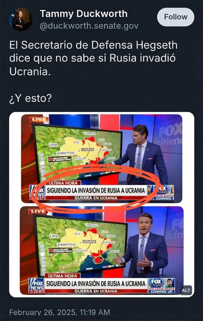 Es fácil cuando los implicados salen por televisión nacional