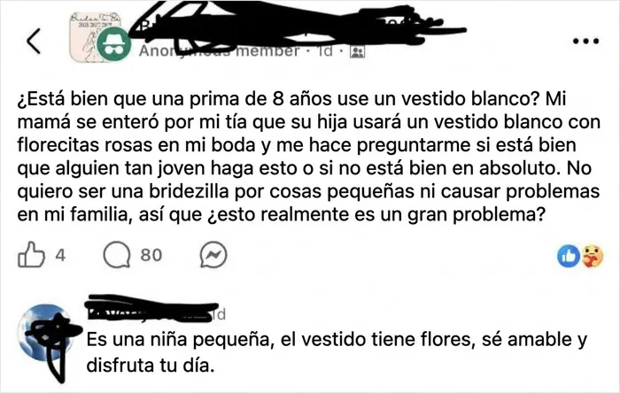 Una niña me robará protagonismo