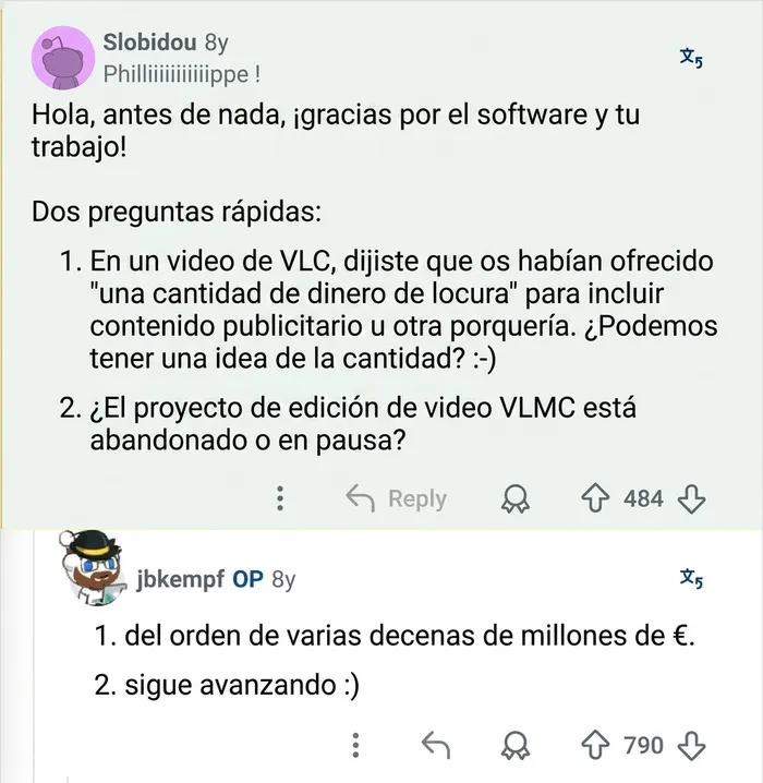 El creador de VLC rechazó decenas de millones de euros para mantener el software libre de anuncios