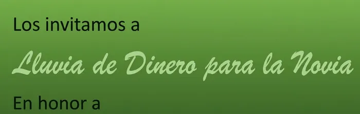 Una conocida ya me ha enviado dos invitaciones a eventos donde puedo darle dinero. No estoy invitada a la boda.