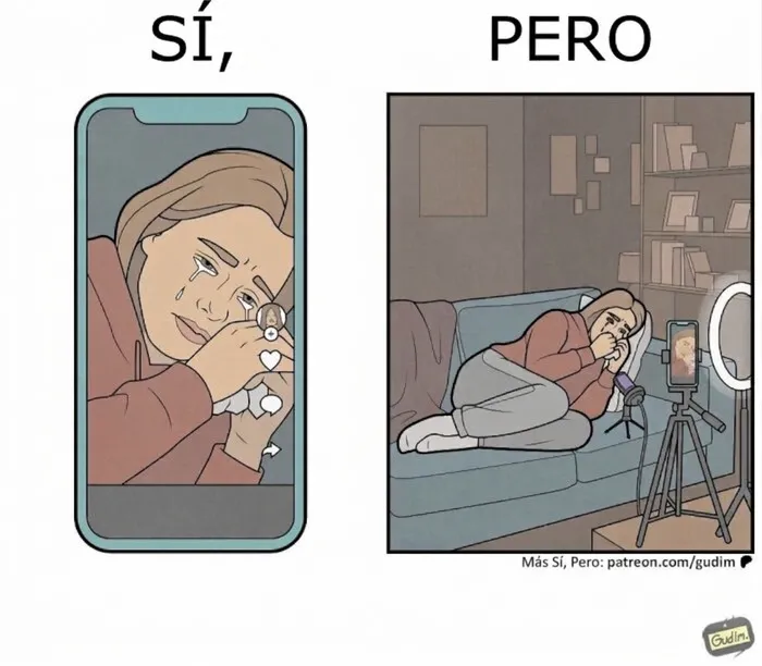 «Sí, pero»: 24 Viñetas de Anton Gudim que captan la ironía de los momentos cotidianos