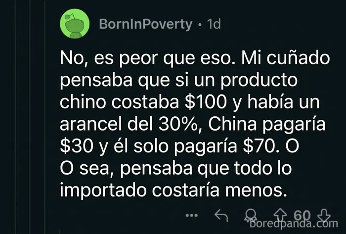 Hay gente que no...