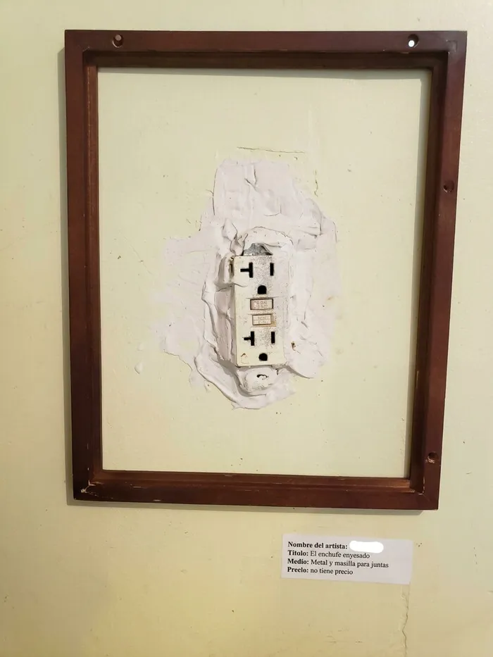 A mi papá no se le da muy bien remodelar, así que convertí su trabajo en una obra de arte