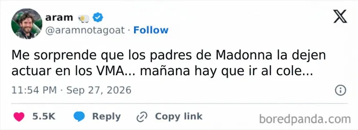 Los internautas no tienen piedad y se burlan sin compasión de los premios VMAs de 2026