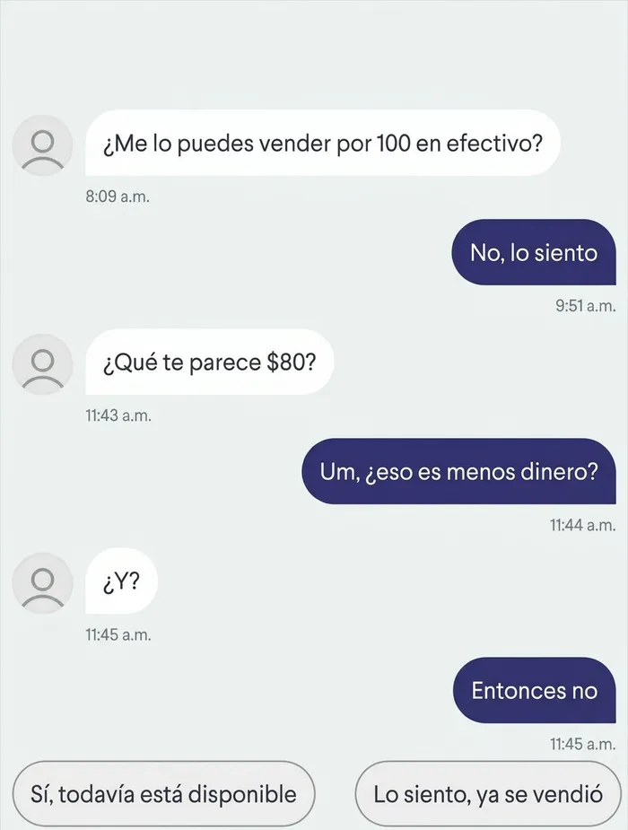Estaba vendiendo 32 gigas de RAM por 150