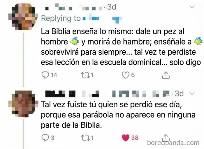 Intentando avergonzar a alguien por no ir a la escuela dominical