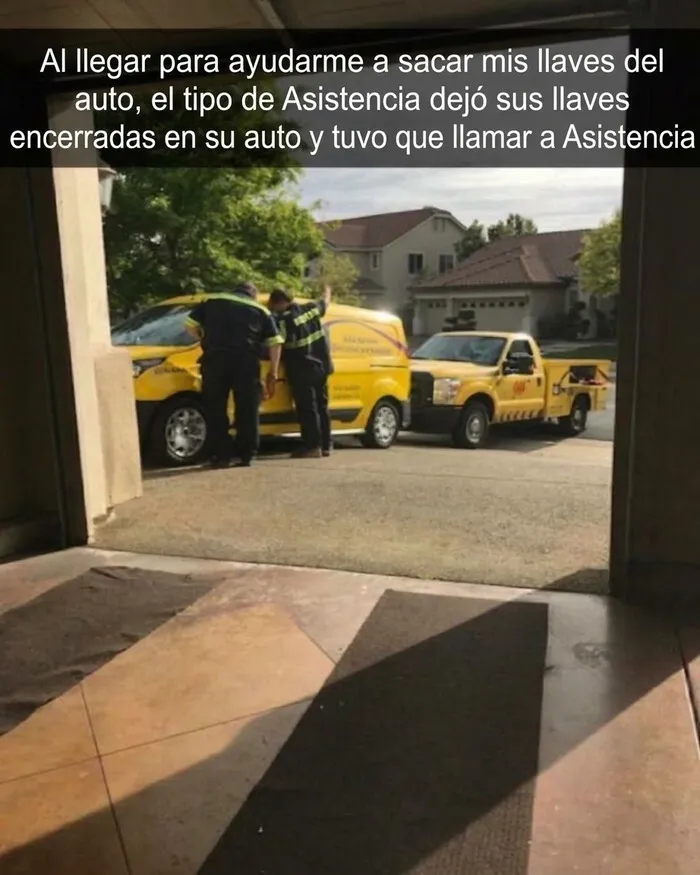Cuando te dejas las llaves en el coche