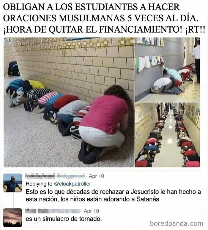 Simulacro de tornado