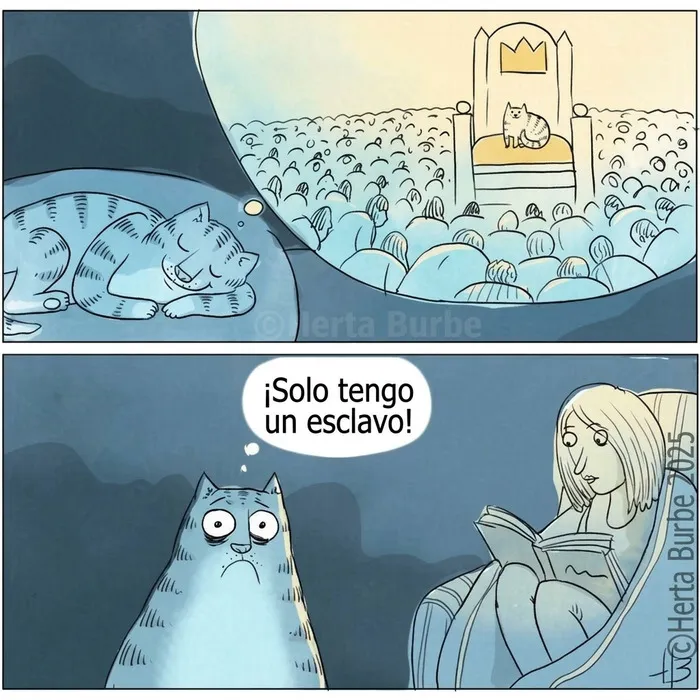 32 Hermosos cómics sobre gatos que muestran por qué los humanos se sienten tan conectados a ellos