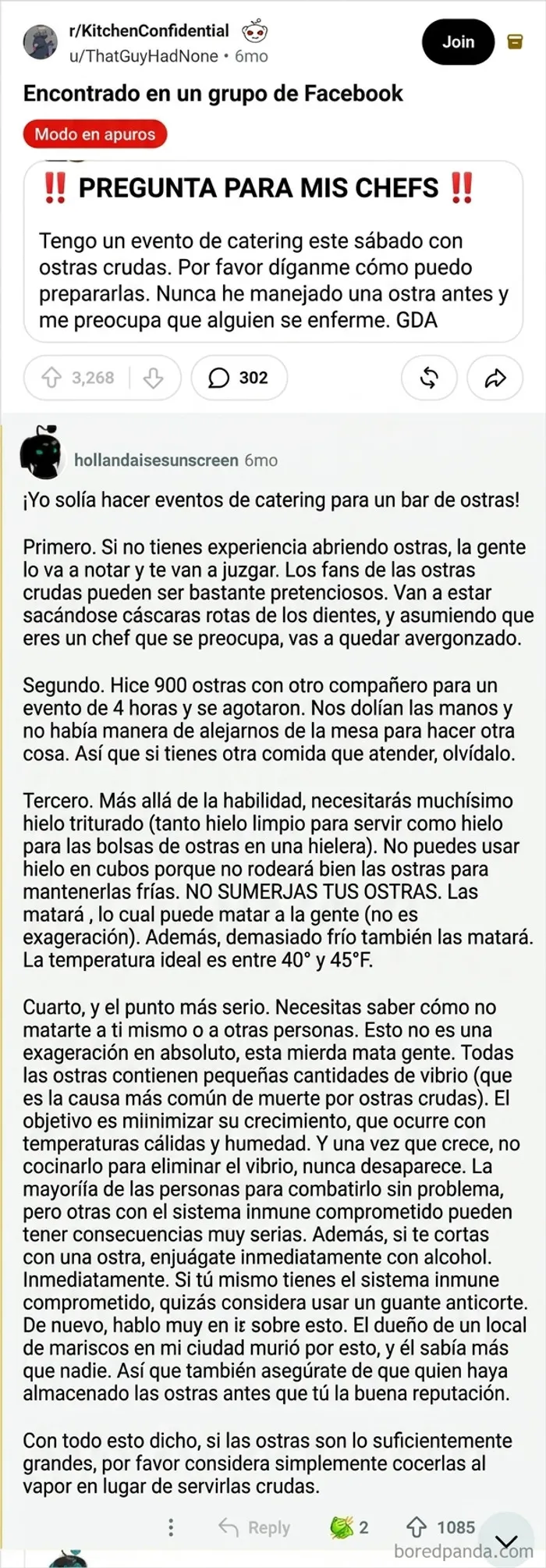 Sobre cómo las ostras pueden volverse mortales