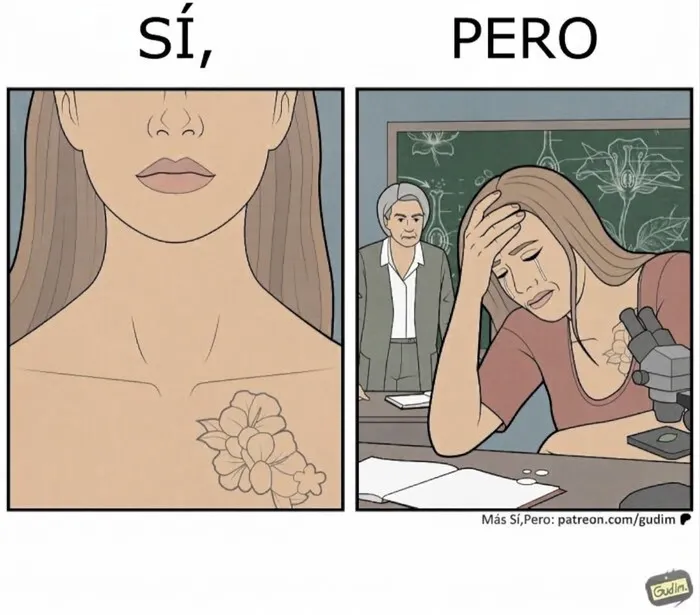 «Sí, pero»: 24 Viñetas de Anton Gudim que captan la ironía de los momentos cotidianos