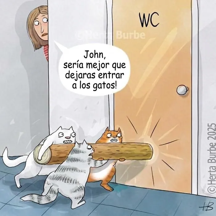 32 Hermosos cómics sobre gatos que muestran por qué los humanos se sienten tan conectados a ellos