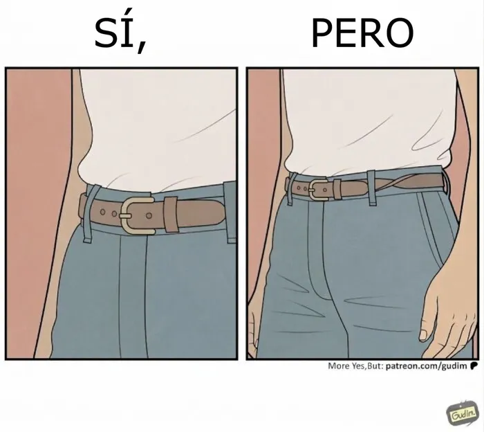 «Sí, pero»: 24 Viñetas de Anton Gudim que captan la ironía de los momentos cotidianos