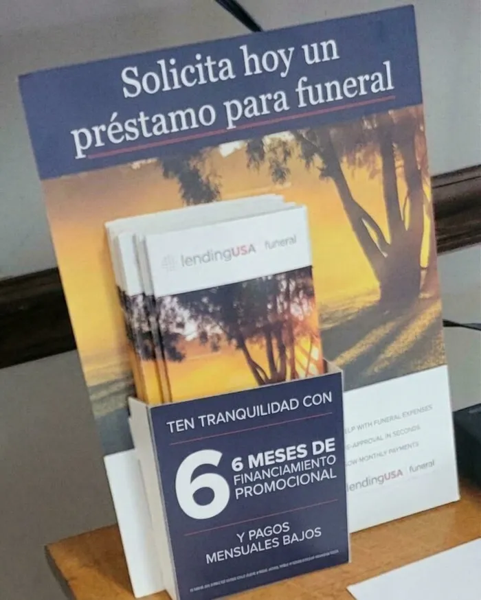 Visto en un funeral