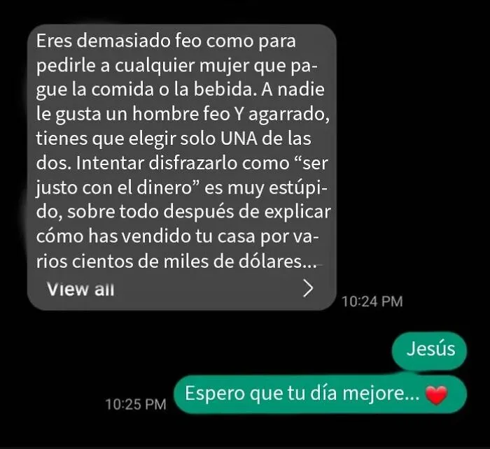 Vaya bala esquivé