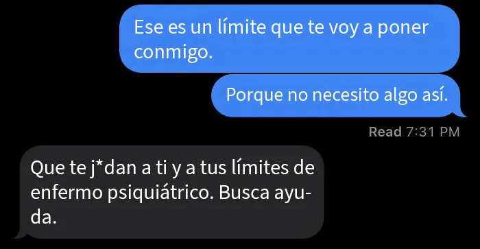 El comentario de mi padre sobre mi petición de que dejara de hacer comentarios sarcásticos sobre mi salud mental