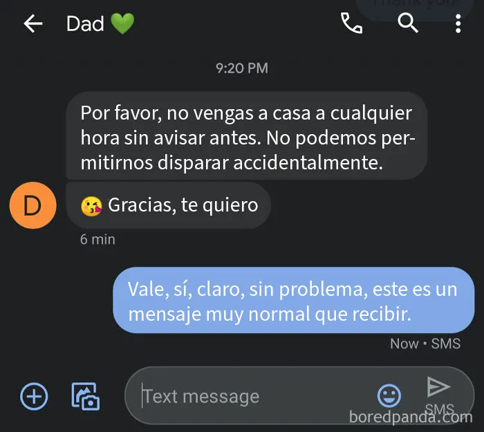 Mi padre está cada vez más paranoico viendo cómo está el mundo