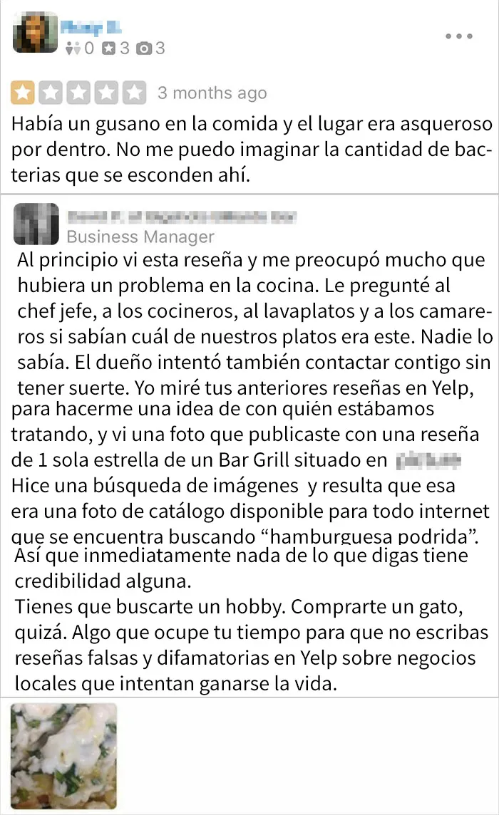 Mintiendo en las reseñas