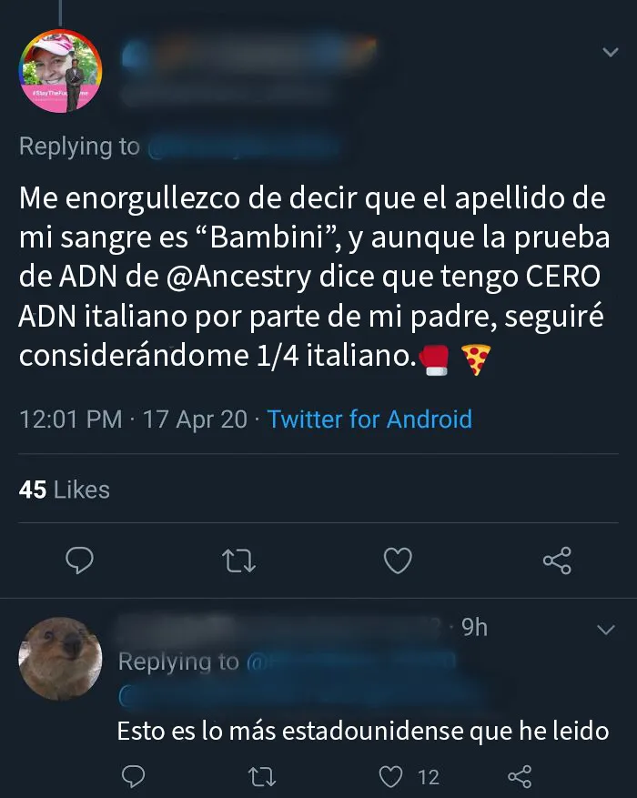 0 ADN italiano