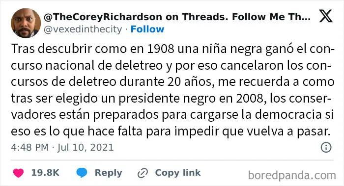 ¡Por cada progreso hay una reacción blanca en su contra!