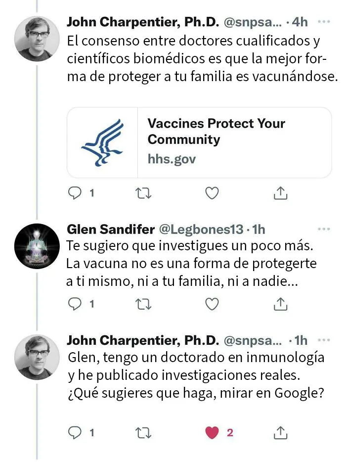 Entonces el hombre lo acusó de violar el juramento hipocrático.