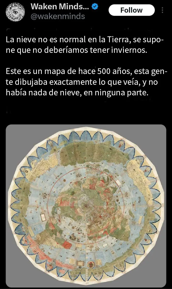Nueva conspiración: la nieve