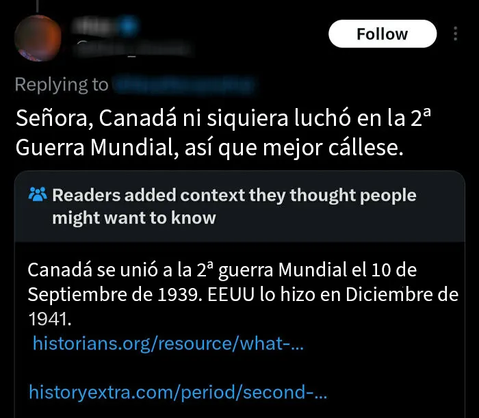 Alguien no aprobó historia