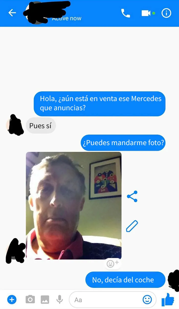 Quería un Mercedes