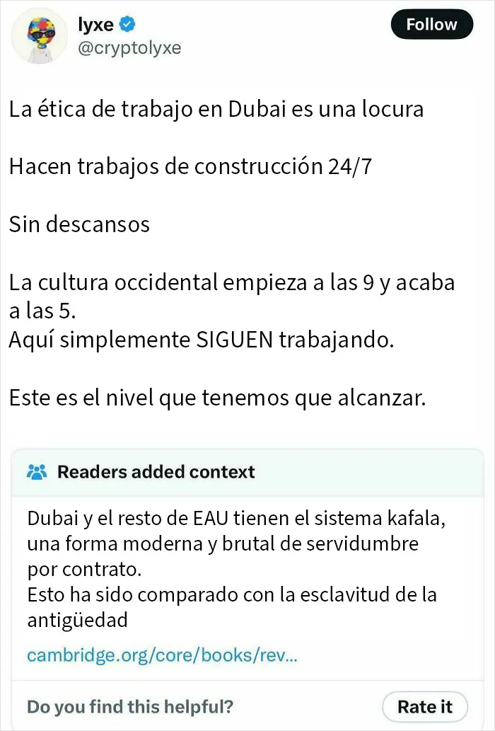 Se logran muchas cosas con la esclavitud
