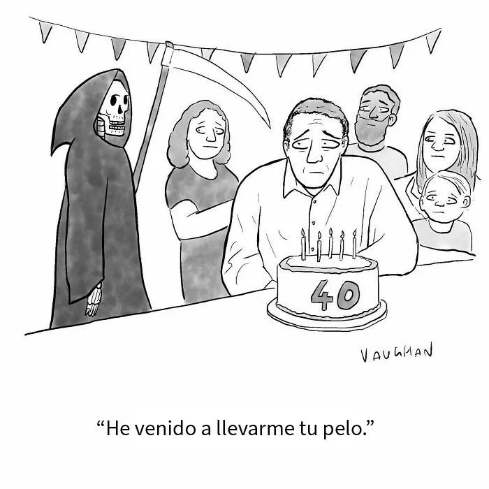 20 Divertidos cómics sobre la vida diaria, por Vaughan Tomlinson