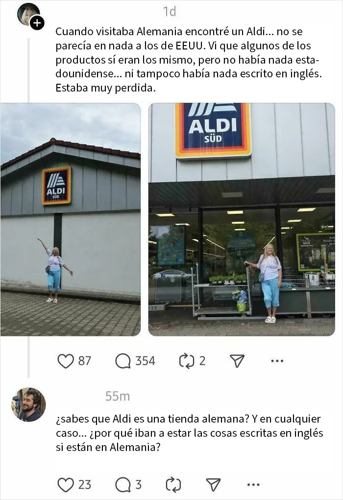Encontré un Aldi en Alemania