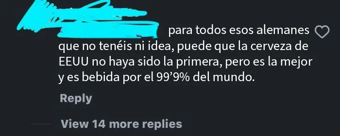 Sí, la bebe todo el mundo, pero la llamamos agua