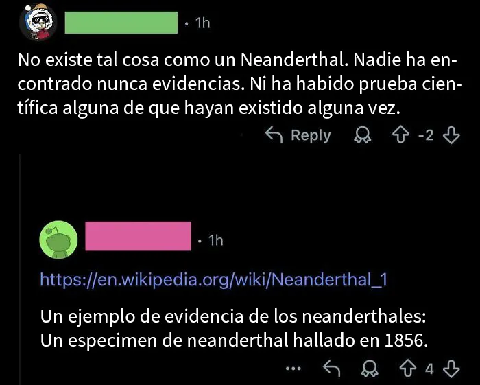 Negacionista de los neanderthales