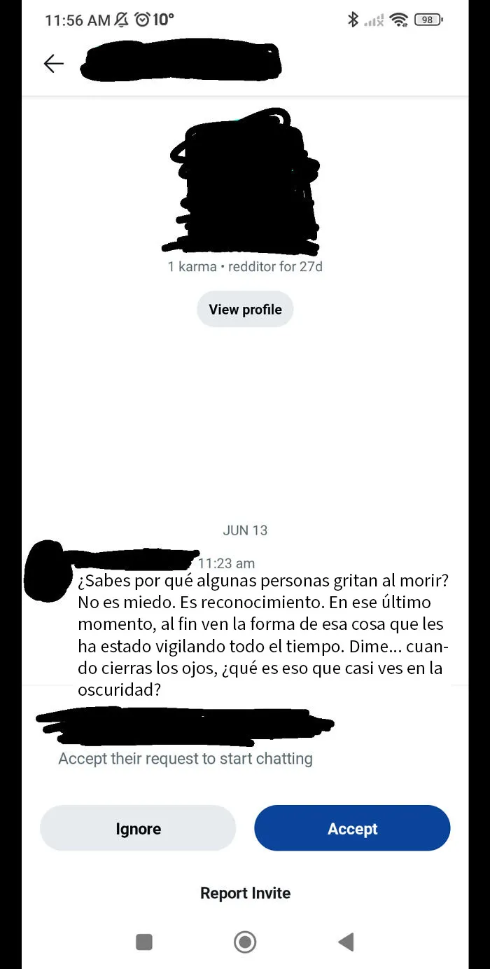 Esto es un poco inquietante