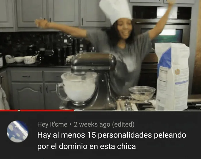 Captura de pantalla con comentario gracioso, ejemplo de insultos salvajes en Internet.