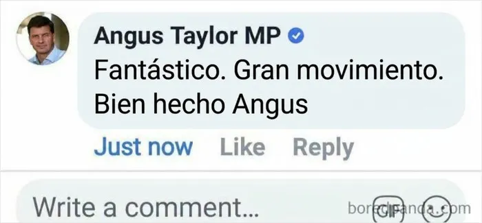 Político elogiándose a sí mismo en redes sociales, uno de los mentirosos descubiertos de forma vergonzosa.