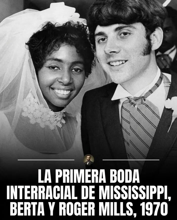 Primera boda interracial en Mississippi en 1970, un hito entre las fotos históricas
