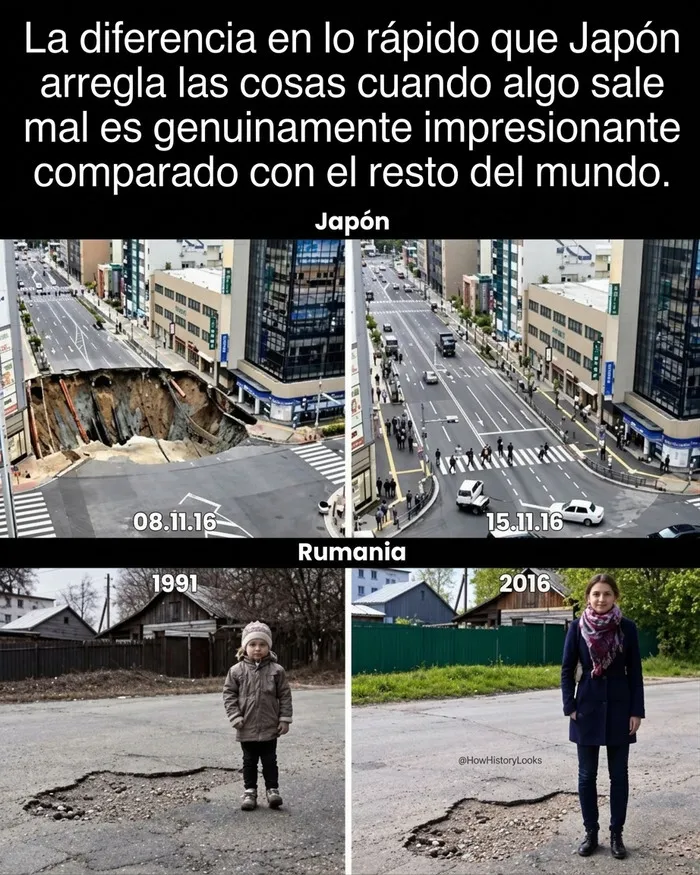 Comparativa de reparación de vías en Japón y Rumania, datos curiosos e históricos.