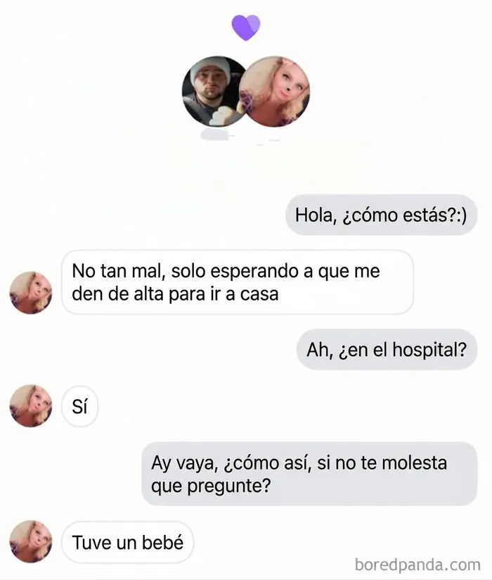 Chat de citas de mujeres tóxicas que ocultan información importante.