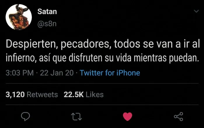 Captura de pantalla de una publicación sobre la vida, parte de estas imágenes reconfortantes en redes.