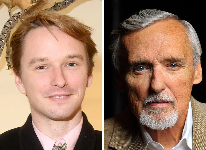 Henry Hopper junto a Dennis Hopper, ejemplo de hijos de celebridades de Hollywood.