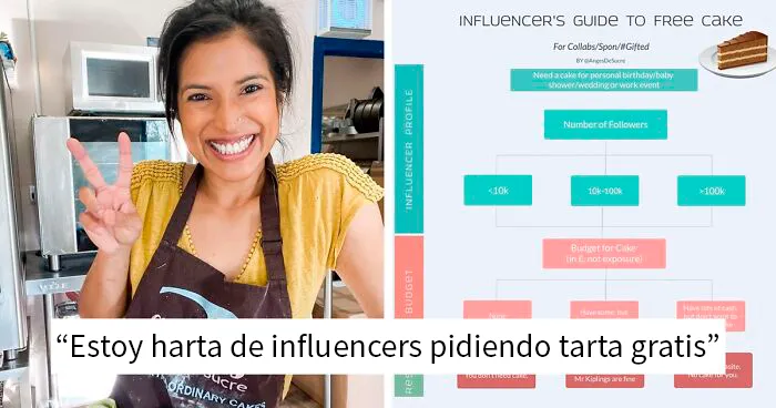 "Estoy harta de influencers": Esta pastelera profesional encuentra un modo genial de librarse de los influencers
