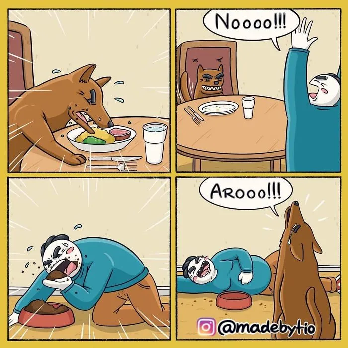 20 Cómics sobre fallos y situaciones divertidas, creados por Madebytio