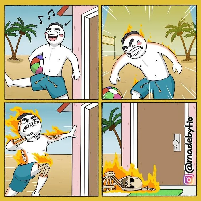 20 Cómics sobre fallos y situaciones divertidas, creados por Madebytio